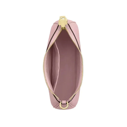 Teri Shoulder Bag In Signature Canvas  - Gold/Powder Pink